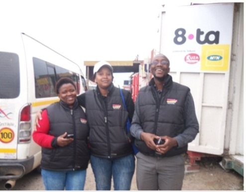 Ice Lab data collection agents in branded vests